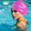 Silicone Swim Cap High Elasticity Waterproof for Large 5