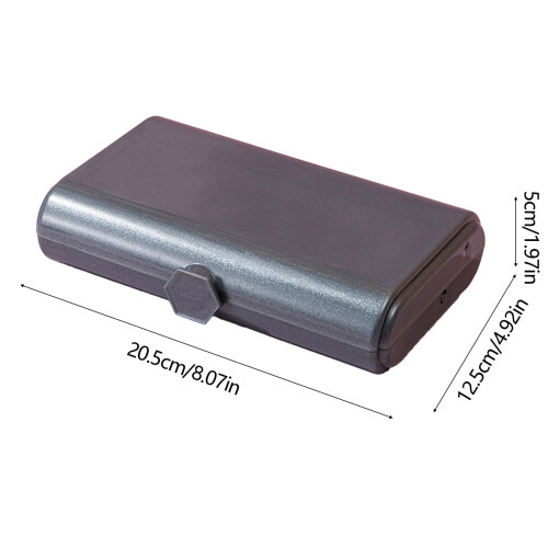 Folding Makeup Organizer Bag with Mirror 2-Layer 1