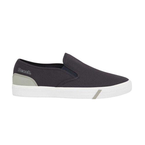 Bench (9 UK, Navy) Bench Mens Plain Slip-on Flat Trainers 2