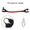 Ski Tip Connector Clip for Snowboard, Adjustable Durable 5