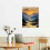 Tableau mural paysage de montagne 12x16 pouces 2