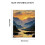Tableau mural paysage de montagne 12x16 pouces 3