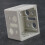 1 Inch Blind Brackets White Profile Box Mounting Bracket Window Blinds Headrail Bracket (16) 9