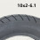 Pneu de scooter de 10 polegadas para Xiaomi M365refit102-6.1 5