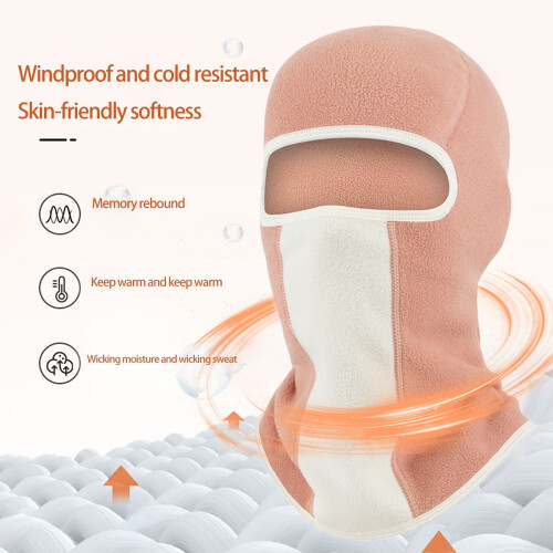 Windproof Fleece Ski Mask Gaiter Full Face Neck Warmer 2