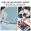 Samsung Galaxy Tab Tangentbordsfodral Kompatibelt med A8 10.5, 7