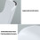 Tabouret de toilette bas avec base antidérapante (1 pièce) 4