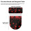 Blood Splatter Toilet Protector Cover Adjustable Polyester 8