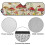 Mushroom Print Foldable Windshield Sun Shade for Jeep 5