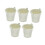 Galvanized Metal Ice Bucket with Handle 5 Pcs 2