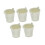 Galvanized Metal Ice Bucket with Handle 5 Pcs 3