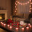 Roze hartjes LED-lichtslinger 1 meter met timer 4