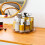 Lazy Susan Turntable 9.5 inch 360 Rotating Spice Rack 6