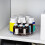 Lazy Susan Turntable 9.5 inch 360 Rotating Spice Rack 7
