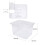 Slow-Cooker Container with Lid 12 L Premium Plastic 3