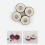 Light Up Quad Roller Skate Wheels with Bearings 32 pcs 1.3 3