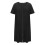 Women's Lightweight Winter Robe with Pockets Black S 6
