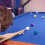 Billiard Table Cloth Replacement Cover Blue L 8