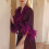 Women's Lightweight Robe Purple 2X 7