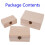 Wooden Rectangle Keepsake Box with Hinged Lid 17.5x12.5x8 6