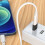 Adaptér Welling Type-C Mini Fast Charging 6A Type-C samice na USB 3.0 samec, OTG konektor pro nabíječku 5