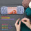 Crochet Kit for Beginners Light Gray Chunky Chenille Yarn 3