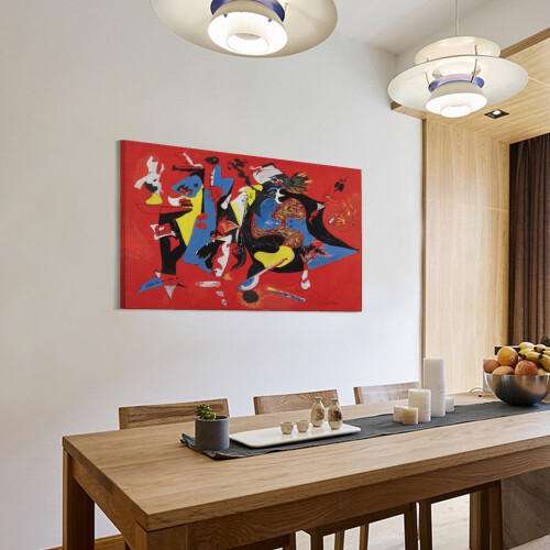 Αφίσα τοίχου με αφηρημένη εκτύπωση Jackson Pollock 16x24 ιντσών, διακοσμητικός πίνακας 2