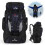 Climbing Backpack Navy Blue 80L 8