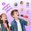 Mini karaoke machine portable Bluetooth speaker with 2 5