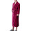 Women's Terry Cloth Bathrobe Soft Warm Double Pockets 3