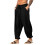 Men's relaxed fit stretch trousers black M 4