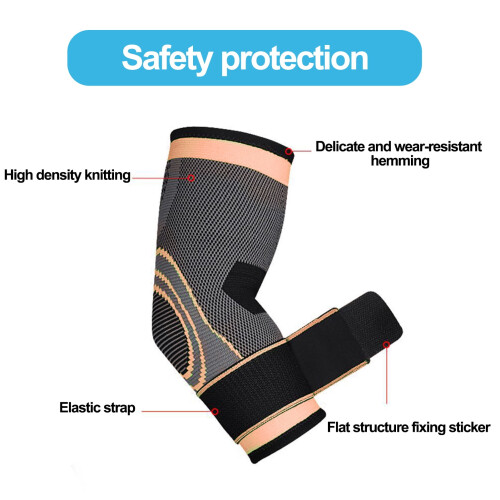 Toudaret elbow compression sleeve for tendonitis and tennis 2