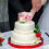 7.87" x 7.87" Clear Plastic Wedding Cake Stands, Clear 4