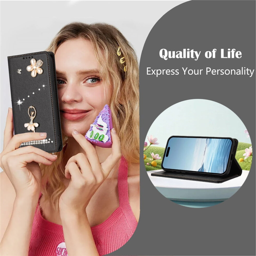 Ballet Girl Rfid-Blocking Leather Wallet For Iphone 15 Â 937196975655