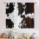 Cow Print Curtains Rustic Brown 2 Panel 84x63 Inch 2