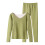 Cotton Women's Pajama Set Large Ventilated Double-Sided 2
