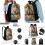Schulrucksack-Set mit Hibiskusmuster, 4-teilig 2