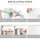 Temporary Pleated Window Blinds Light Filtering Cordless 5
