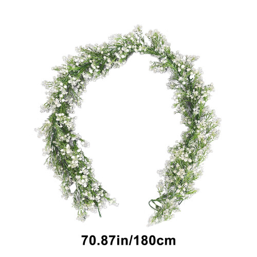 Christmas garland indoor white eucalyptus style 6ft 2