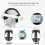 VR Headset Adjustment for Meta Quest 3S Elite Strap 5