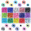 Resin Evil Eye Beads 6mm 15 Colors 450 Pcs 2
