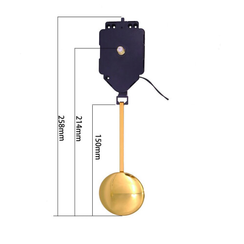 Pendulum Clock Movement DIY Kits Hands Pendulum Clock Mechanism 1