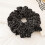 Satin Scrunchie XL for Thick Long Hair Coffee 2