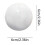 Thin Ice Daifuku Stresslegetøj Langsomt Rising Squishy 1 stk. 3
