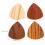 Wood Guitar Picks Assorted Colors 4 Pieces 2