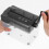 Handheld Paper Shredder Black ABS Plastic Compact 7