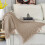 Fringe Decorative Throw Blanket Acrylic Knitted 67.7x50 Inch 4