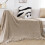 Fringe Decorative Throw Blanket Acrylic Knitted 67.7x50 Inch 6
