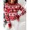 Women's Christmas Sweater Red L 3