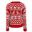 Women's Christmas Sweater Red 2XL 6